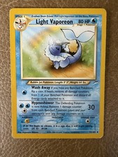 2002 Pokemon Light Vaporeon 52/105 Neo Destiny Regular on eBay