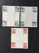 FELDPOST 1944 D&Auml;NEMARK D&auml;nische Legion I/III ZS-HERZST&Uuml;CKE Nachdrucke ** m6137