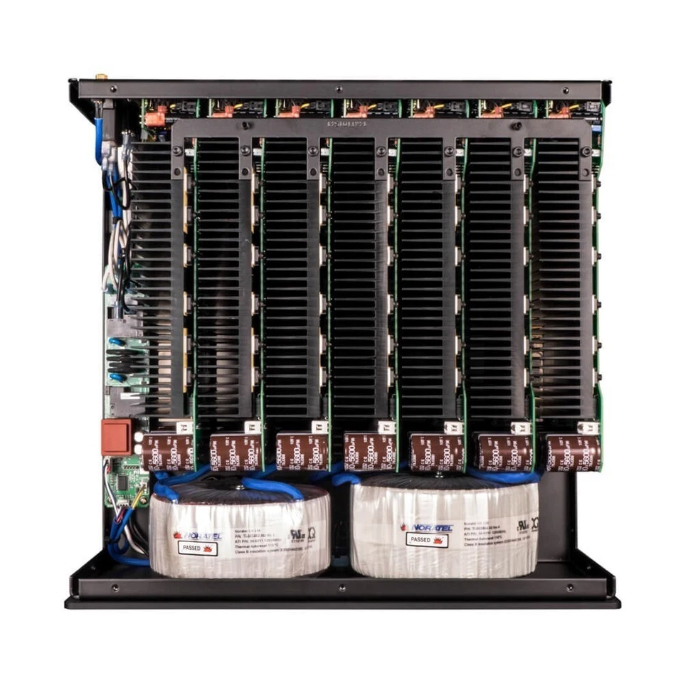 7-Channel 7x200W Power Amplifier AB Audio Amp Home Theater XLR & RCA Inputs 2025 - Image 4 of 4