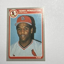 1985 Fleer - Terry Pendleton #236 (RC)