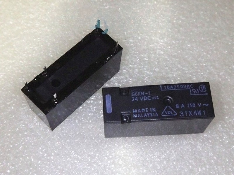 50pcs 5pins G6RN-G6RN-1-24V OMRON Relay 1-24VDC G6RN-1-DC24V