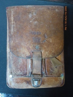 Gfeller USGS Geologist Surveyor Tool Pouch Leather Belt Bag
