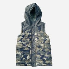 Under Armour Hooded Puffer Vest Youth Size Small Hunting Fishing Active Gorpcore