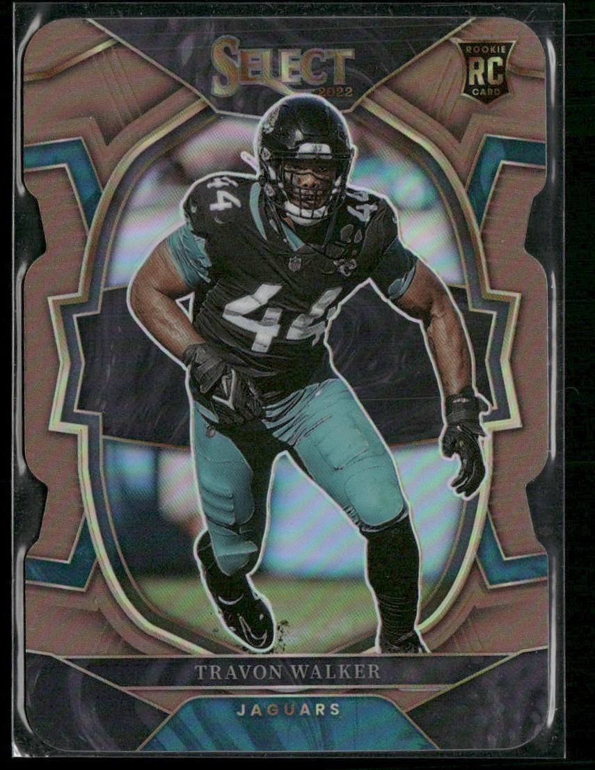 2022 Panini Select #42 Travon Walker Maroon Prizm #/149