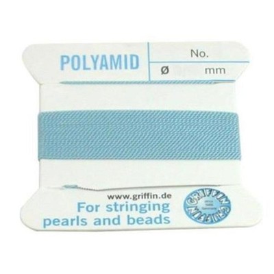 Turquoise Griffin Nylon Bead Stringing Cord #4