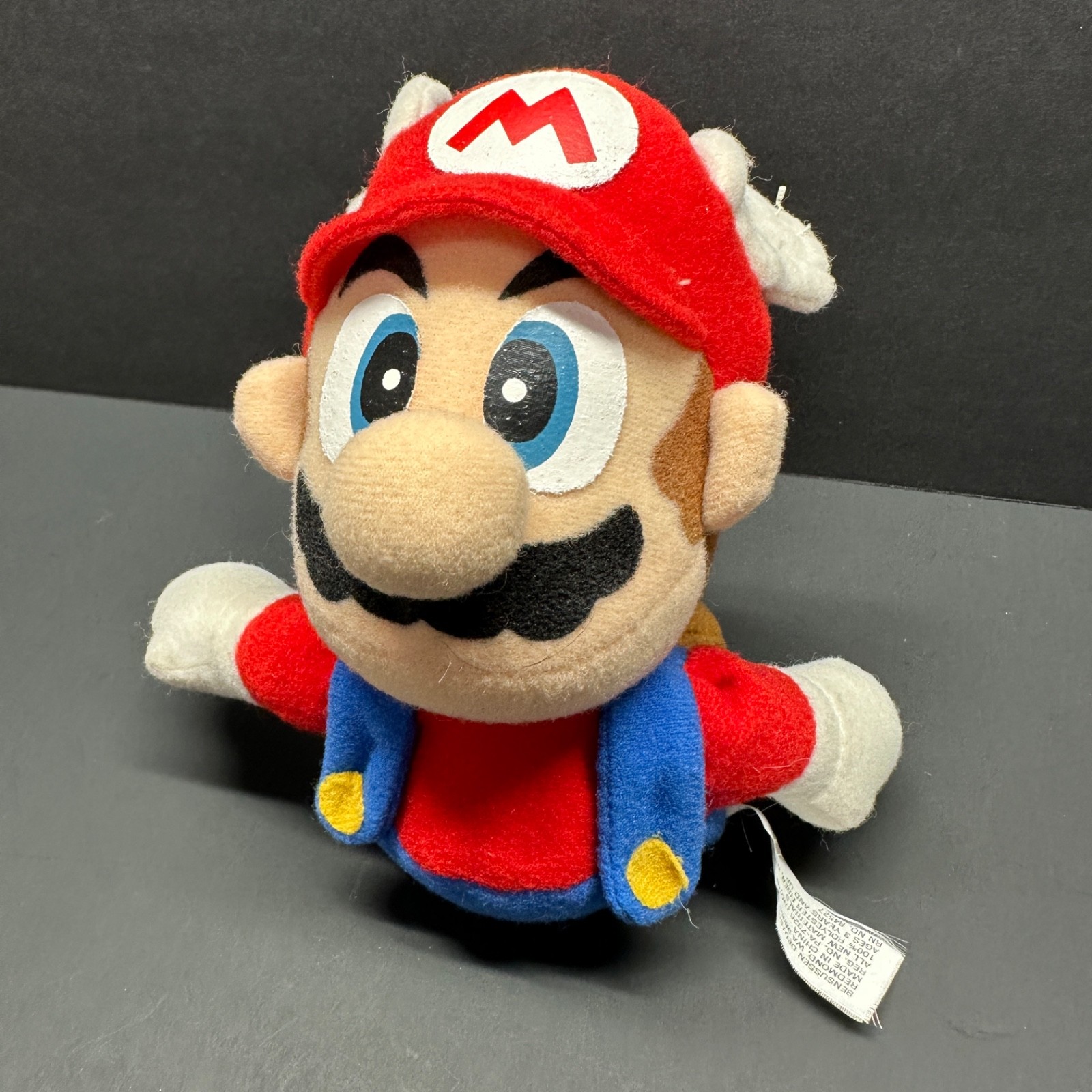 VTG Super Mario 64 Flying Mario Nintendo 64 N64 Plush Stuffed Figure BD&A