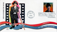 #3183a Charlie Chaplin Celebrate the Century Fleetwood FDC