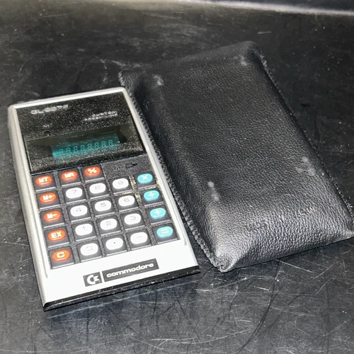 Commodore Green Line Calculator GL-997R Old Vintage Calculator
