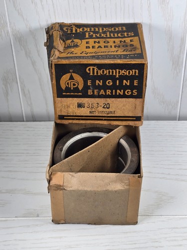 NOS Thompson Engine Bearings MBQ353-20 (.020 Oversize) in Box - Picture 2 of 6