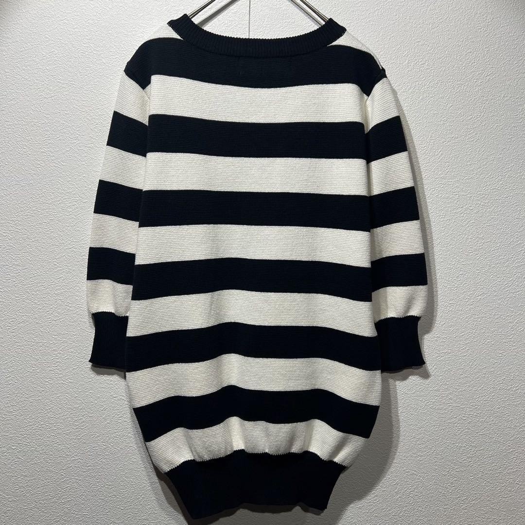 90S Made Tricot Comme Des Garcons Design Zip Knit Sweater