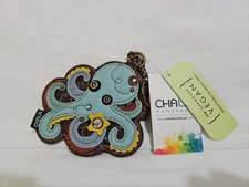 Chala Octopus Keychain Change Purse New With Tags