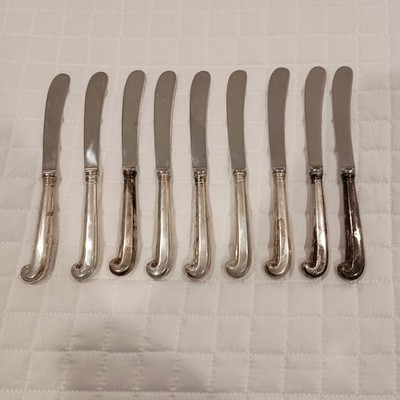 Queen Anne Williamsburg by Stieff Sterling Silver Butter Spreader 6 5/8'' hh 0006