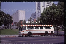 RTD-SCRTD. FLXIBLE BUS #4049. Los Angeles (CA). Original Slide 1984. Minibus.