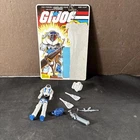 VINTAGE 1985 SNOW SERPENT GI JOE POLAR ASSAULT 3.75" UNCUT FILE CARD ACCESSORIES