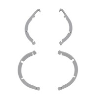 Schutzcover Set FüR Dji Neo 2 Robust Drohnen Schutz ZubehöR Grau 4 StüCk