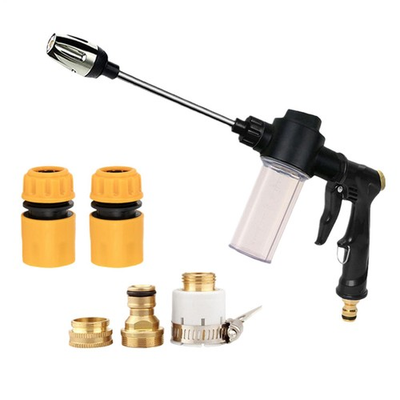 #ad #ad Car Wash Soap Sprayer Adjustable Nozzle High Pressure Car Washer Cleaner Tool $34.09