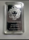 Scottsdale Silver 999 Fine Silver One Troy Ounce 1 Bars Bullion (Decoration)