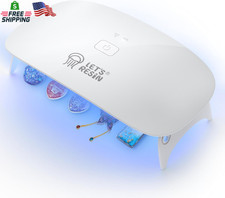 Upgraded UV Resin Light Large Portable Fast Curing UV Lamp for Jewelry DIY Craft