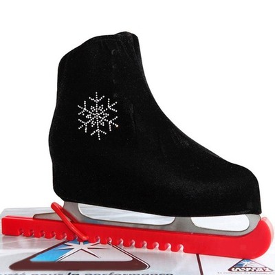 2 Stück /Figuren /Rollschuhüberzieher mit Elch Schneeflocken Tornado Motiv