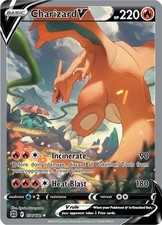 Charizard V Alternate Alt Art 154/172 Pokemon Brilliant Stars  NM