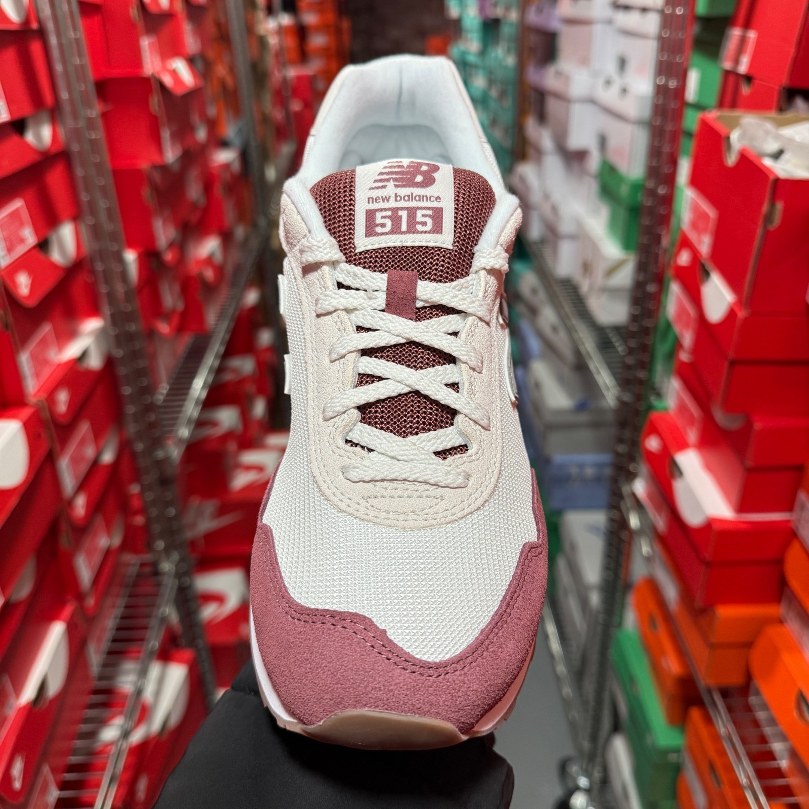 New Balance 515 Men's Size White Red Athletic Shoes ML515TWT thumbnail 10