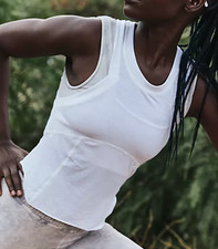 FP Movement Silver Lining Tempo Tank Sizes XS, S, M L NEW Free People Top