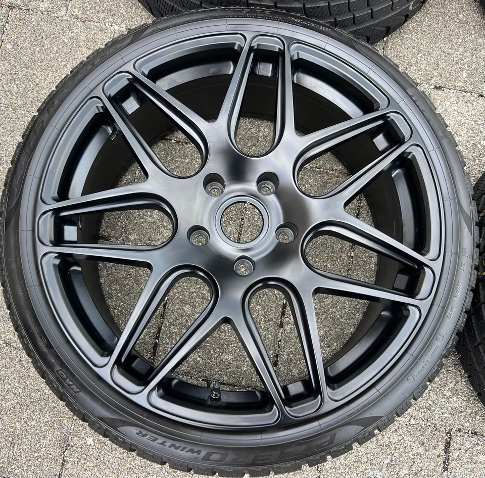 4 ALU 20" 21" WINTERRÄDER PORSCHE 911 992 245/35R20 91V 305/30R21 100V RDKS TOP - Bild 4 von 4