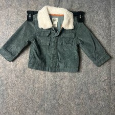 OshKosh Baby Size 9 months Sherpa Collar Corduroy Jacket