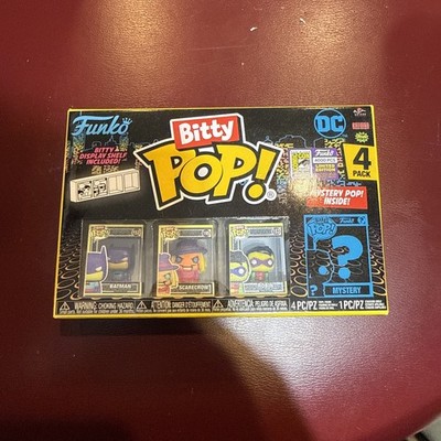 Sdcc 2023 Funko Bitty Blacklight Exclusive 4pk 4000 Limited