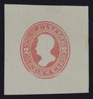 CKStamps: US Cut Square Stamps Collection Scott#U143 Unused H NG