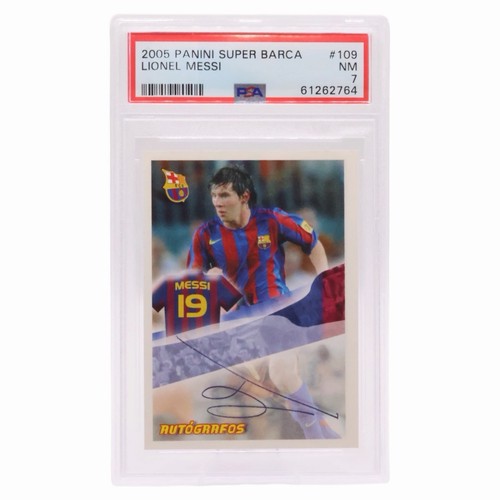 Lionel Messi #109 2005 Panini Super Barca card