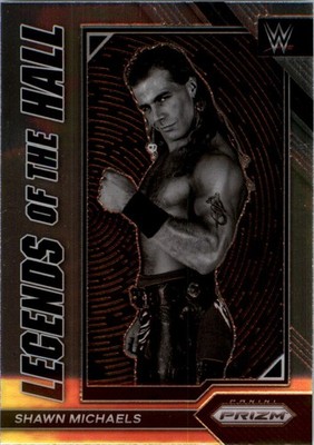 2023 Panini Prizm WWE Legends of the Hall #14 Shawn Michaels - WS