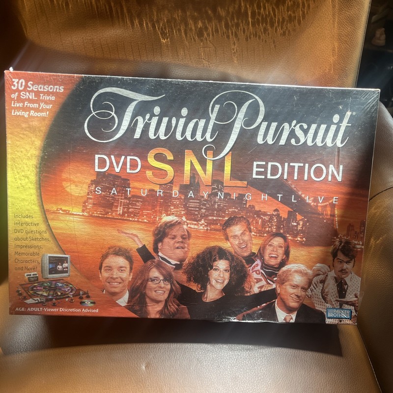 2004 Trivial Pursuit SNL DVD Edition NBC Saturday Night Live! NEW SEALED