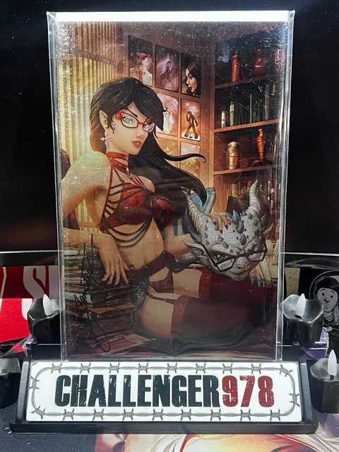 DEVILS DEVIANTS #2 Chris Ehnot METAL DOUBLE SIGNED VIRGIN w/ COA - Tyndall