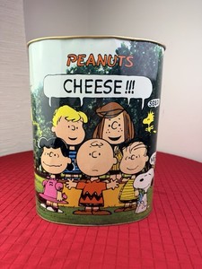 Snoopy Trash Can | eBay