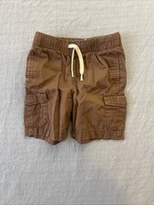 Old Navy Tan Elastic Waist Drawstring Shorts Boys Size XS 5 
