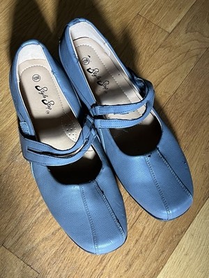 Style Step Shoes For Women Gray Mary Jane Cross Strap Ortho Comfort Size 10