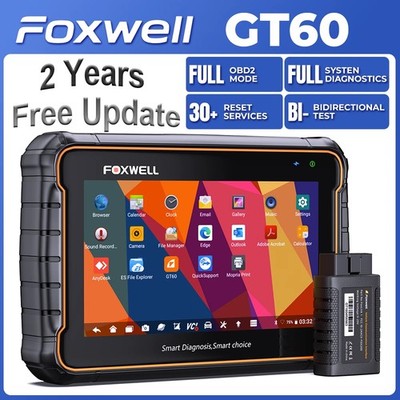 FOXWELL Bidirectional Scan Tool Bluetooth OBD2 Scanner Diagnostic Tool Auto VIN