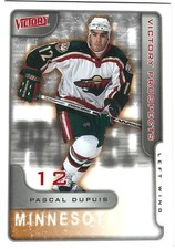 2001-02 Upper Deck Victory - Victory Prospects Pascal Dupuis #375 (RC)