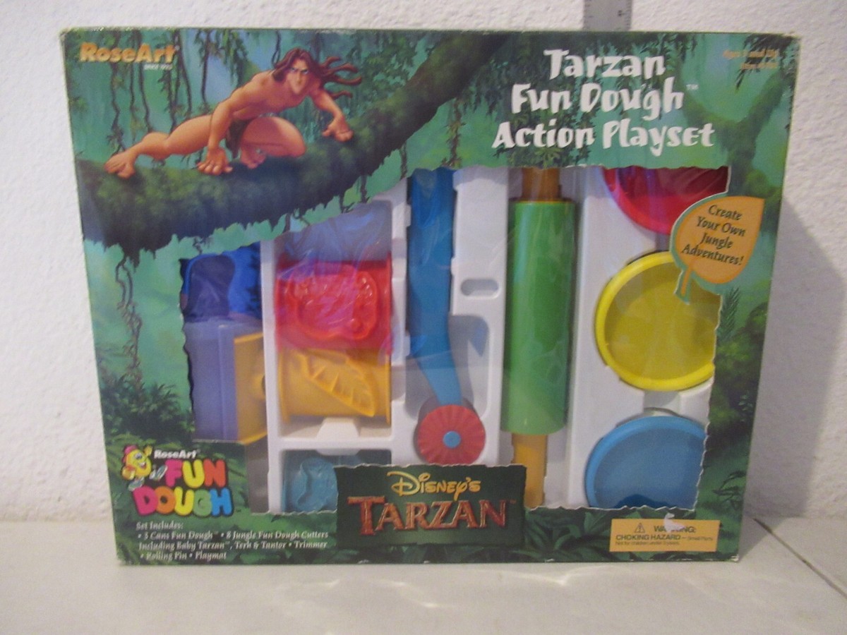 Disney Tarzan Fun Dough Action Playset NEW IN BOX 1999 | eBay