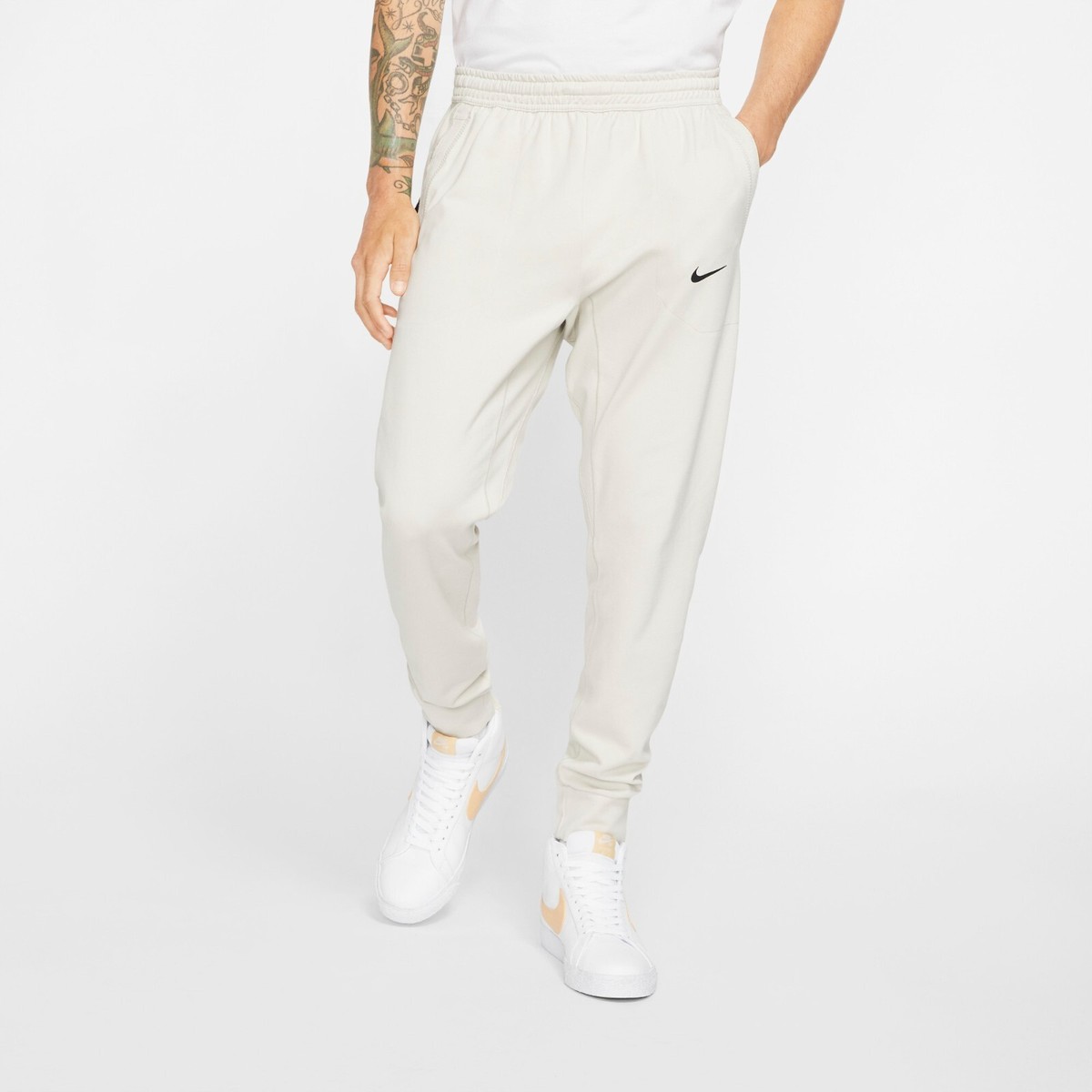 Nike Sportswear Tech Pack Men's Knit Pants, BV4452, Light Bone