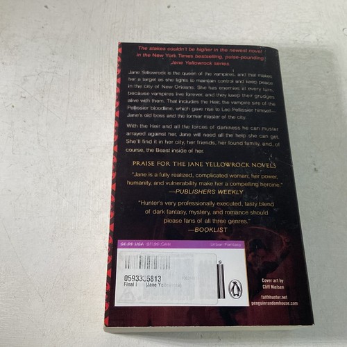 Jane Yellowrock Series Faith Hunter Lot 5 PBs Like New Paranormal Cherokee - Picture 15 of 15