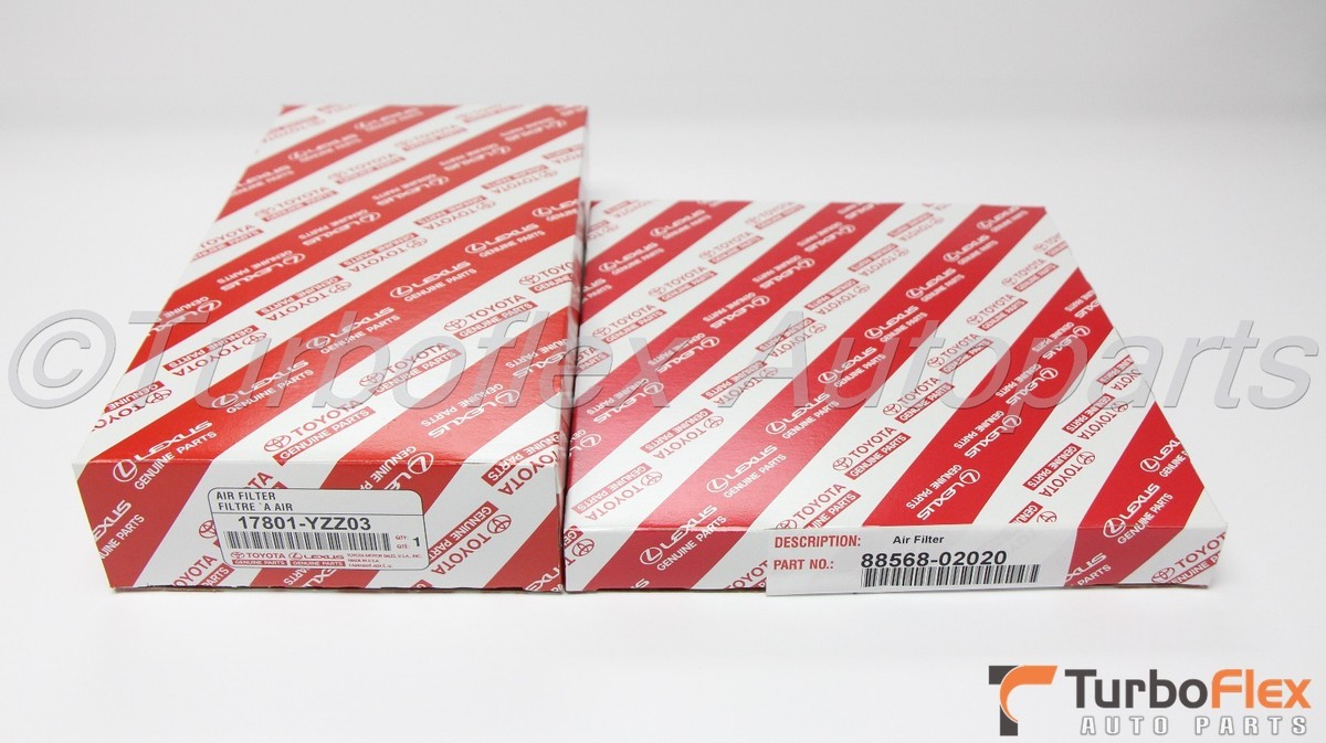 Toyota Corolla / Matrix 2003-2008 Air & Cabin Filter kit Genuine