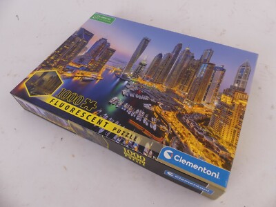Clementoni Skyscrapers of Dubai, Puzzle Fluorescent 1000 Teile