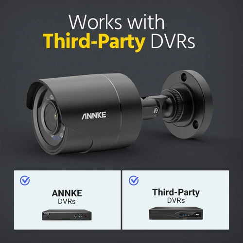 ANNKE 1080P 高清 4IN1 CCTV 家庭安全监控 200 万像素户外红外夜间摄像机 - 第 4 张/共 11 张