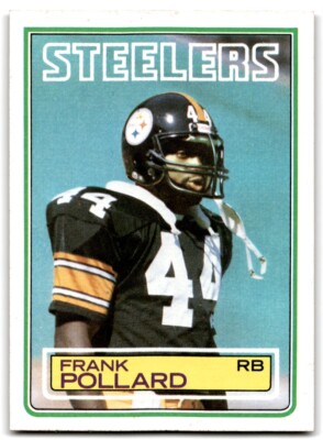 1983 Topps Frank Pollard Pittsburgh Steelers #364