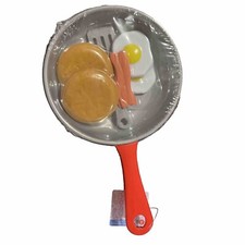 Children Pretend To Play Kids 3 Kitchen Toy Sets, Mini Plastic Frying Pan New