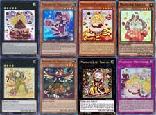 Mazzo Yugioh Madolche 2024 - Magileine - Puddingcess Anjelly Tiaramisu 55 Carte