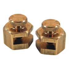Solid Brass Stair Gauge 2-Pack Set Framing Rafter Squares SAE Durable Precise