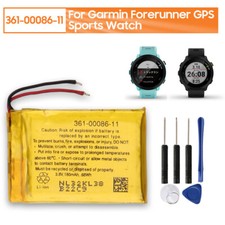 Replacement Battery 361-00086-11 For Garmin Forerunner GPS Sports Watch 180mAh